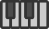 Piano Symbol Clip Art